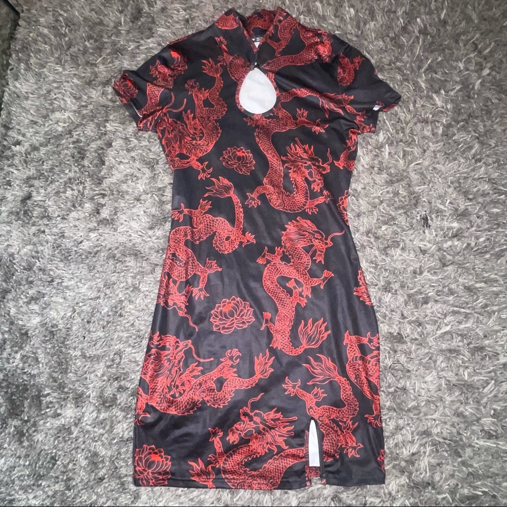 Beautiful dragon dress